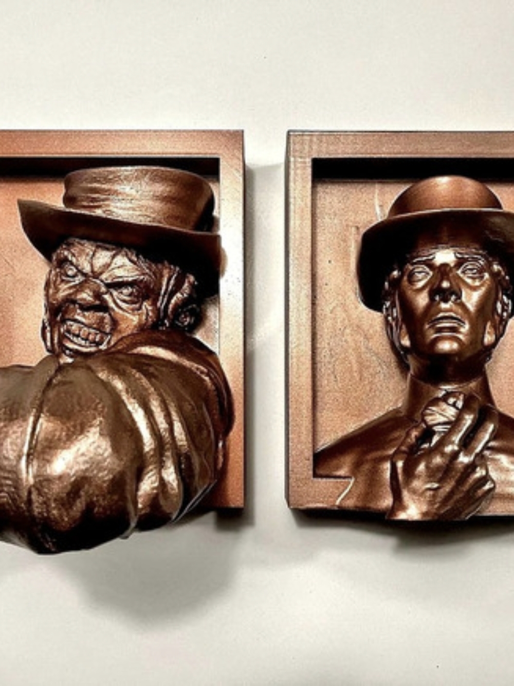 Dr. Jekyll And Mr. Hyde 3D Printed Bookends